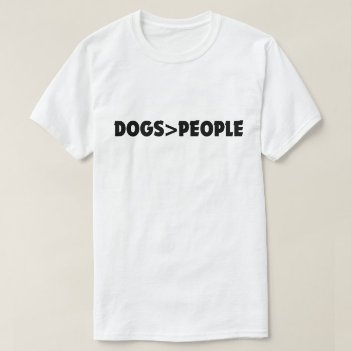 Dogs > People Tee