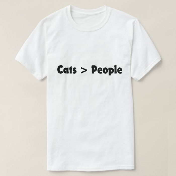 Cats > People Tee