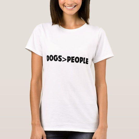 Dogs > People Tee