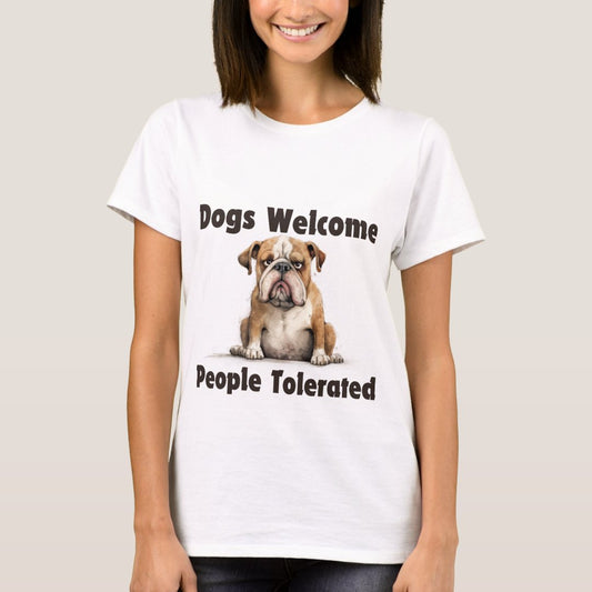 Dogs Welcome Tee