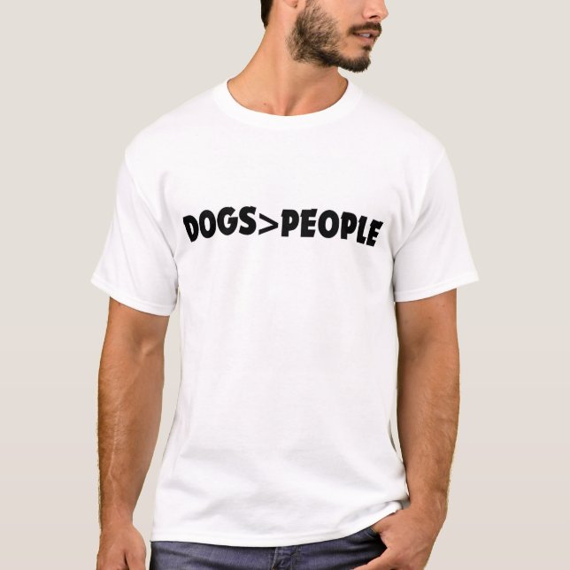 Dogs > People Tee
