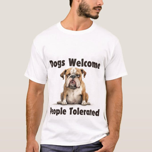 Dogs Welcome Tee