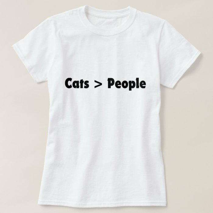 Cats > People Tee