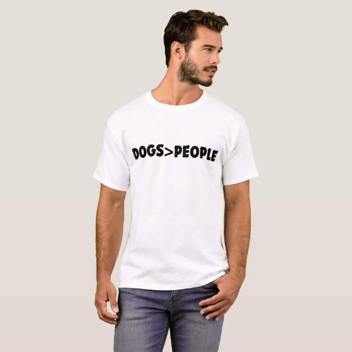 Dogs > People Tee