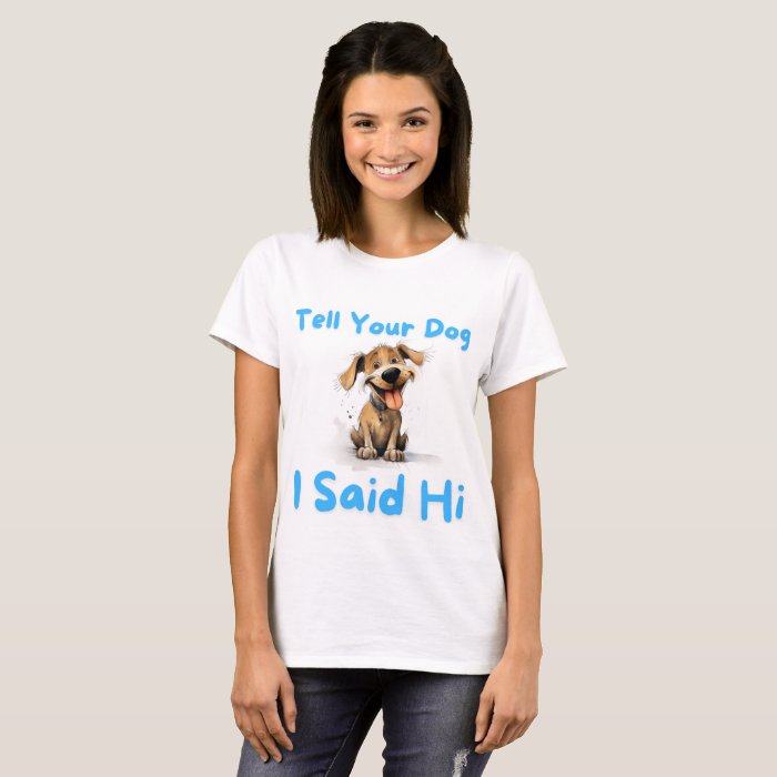 Hi Dog Tee