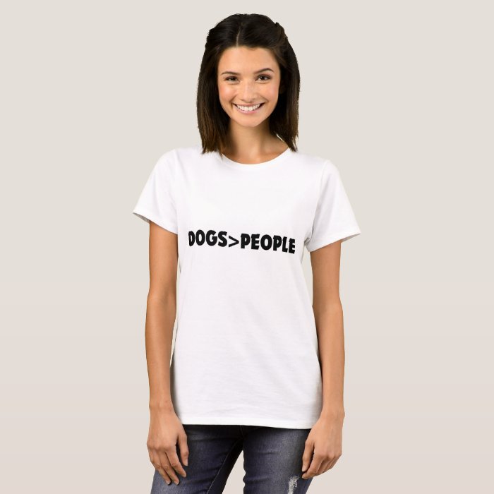Dogs > People Tee